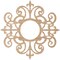 Ekena Millwork Dijon Wood Fretwork Pierced Ceiling Medallion, Alder, 36"OD x 11 3/4"ID x 3/8"T CMWP36X36X0375DIAL - alternate 4